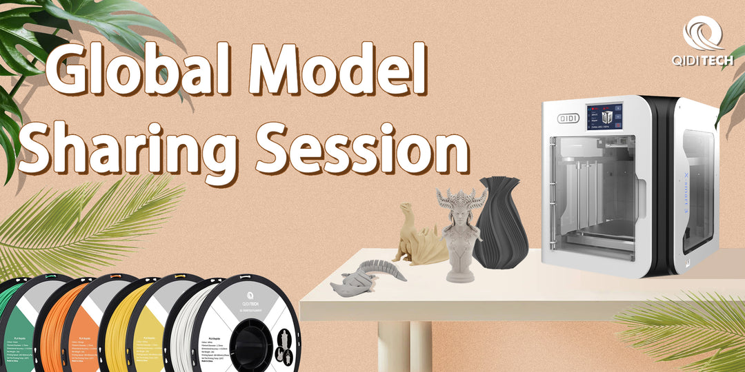 La primera <tc>QIDI</tc> Sesión de intercambio de modelos globales de TECH ——La creatividad añade un toque de color extraordinario a la vida