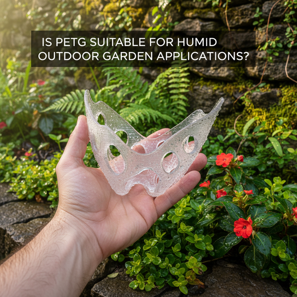 È <tc>PETG</tc> Adatto per applicazioni in giardini esterni umidi?