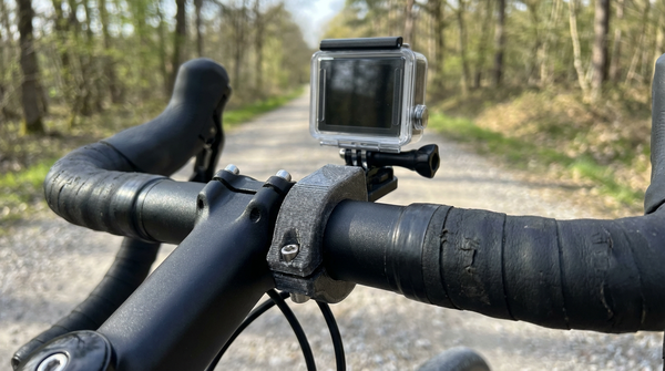 Drucken individueller GoPro-Halterungen für Radfahrer