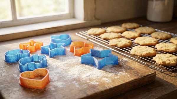 È <tc>PETG</tc> Idoneo al contatto con gli alimenti? La verità sugli stampini per biscotti