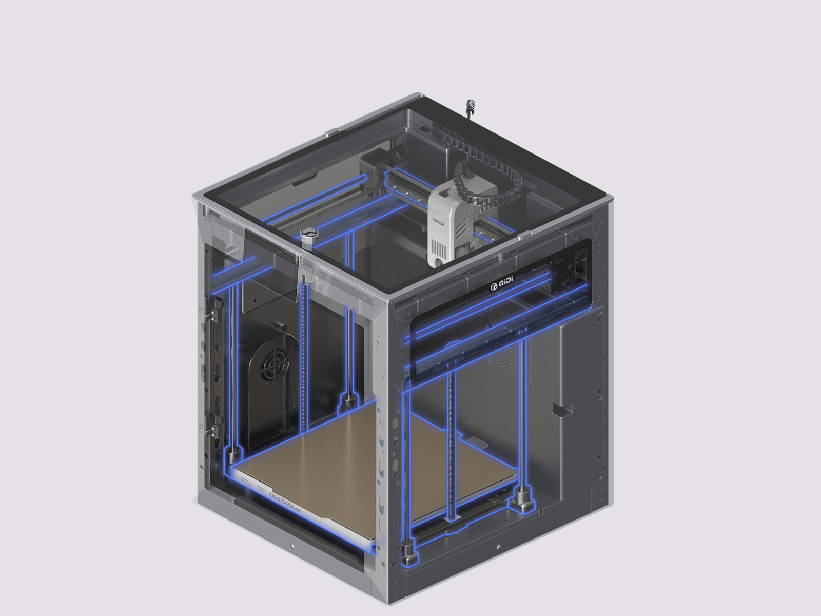 <p>Cadru complet metalic CoreXY</p>