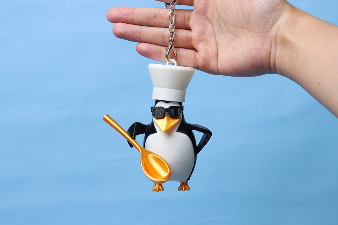 3D Printing Tip: Easily Turn Models into Keychains