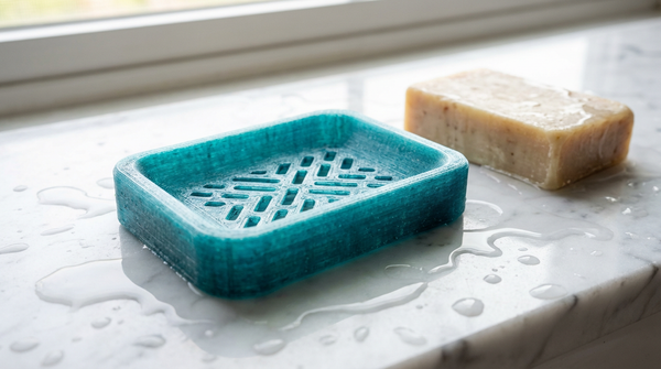 Ist <tc>PLA</tc> Wasserfest? Bedruckte Seifenschalen und Duschaccessoires