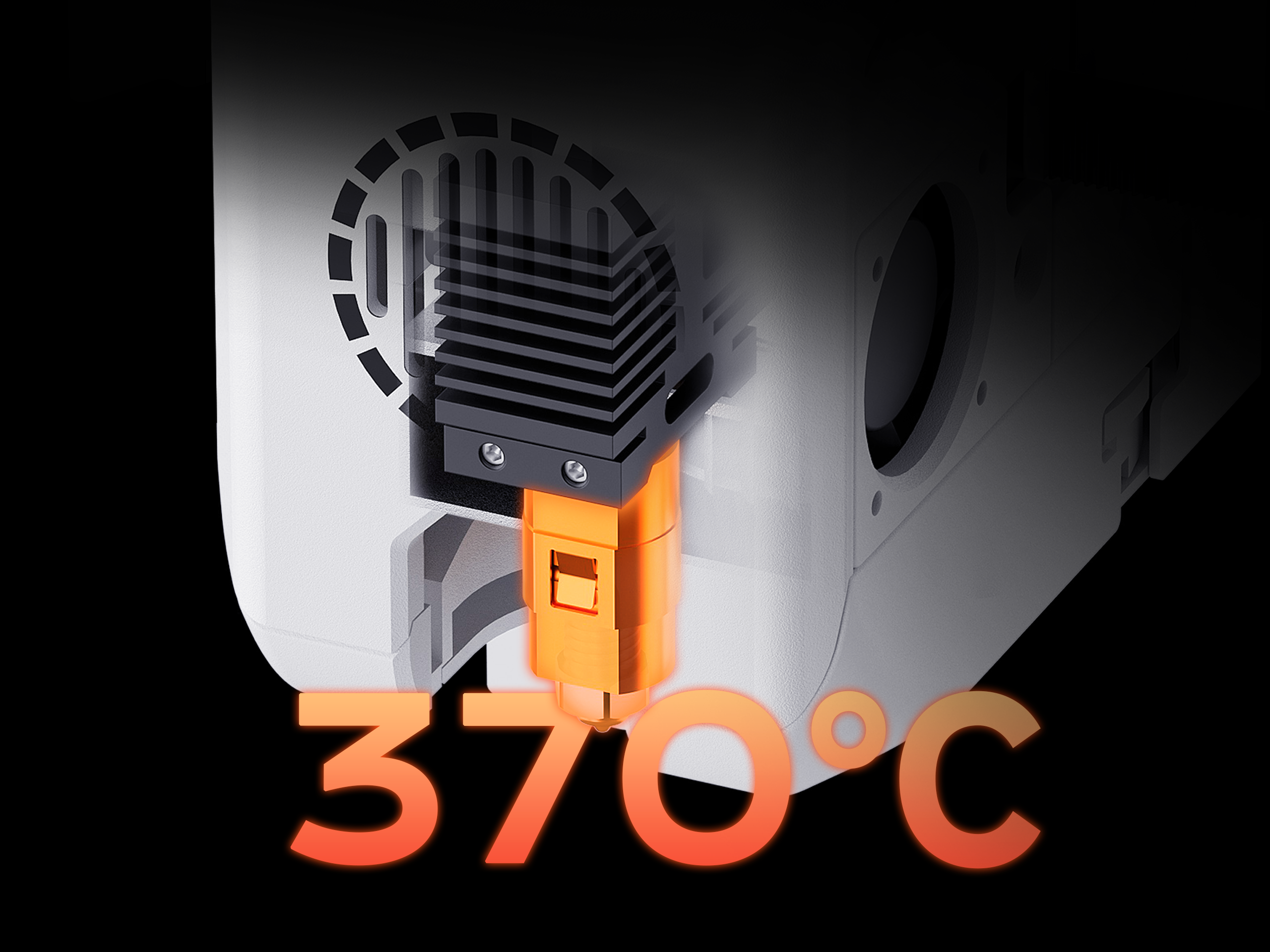 <p>Hotend ad alto flusso di nuova generazione:</p>