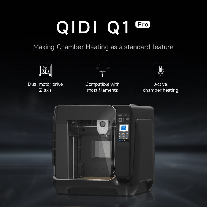 Q1 Pro 3D Printer | CoreXY, 350°C Hotend & Heated Chamber – Qidi Tech ...