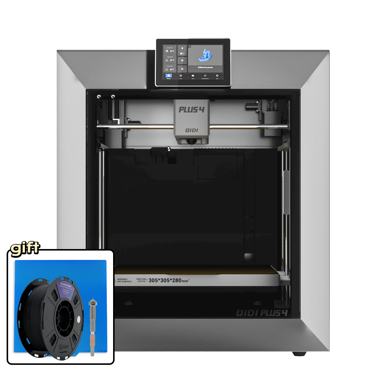 <tc>QIDI</tc> <tc>Plus4</tc> 3D-printer