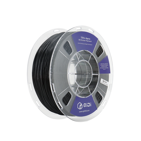 Filamento TPU-Aero - Código HEX negro #000000 / UE / 1 kilogramo