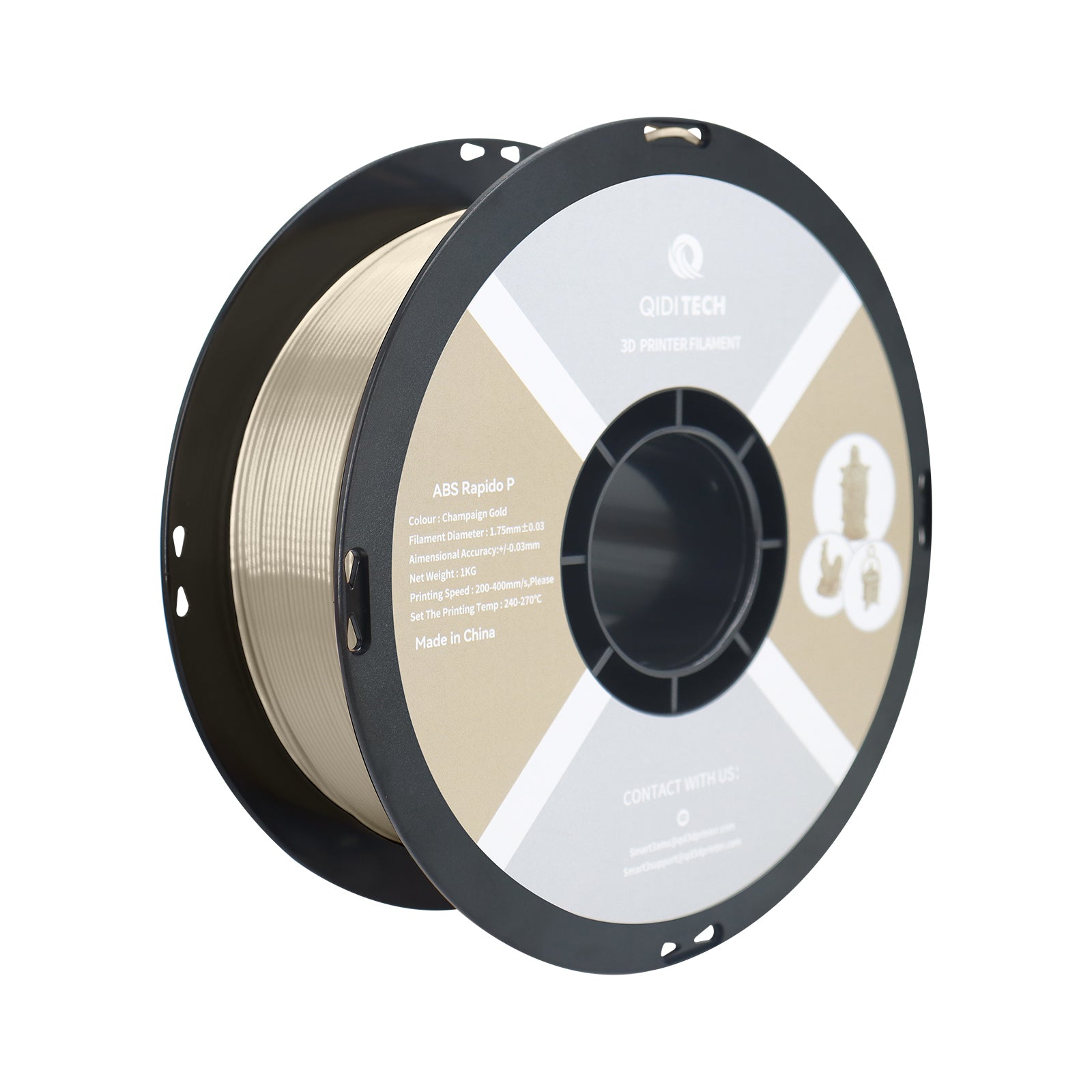 <tc>ABS</tc> Rapido Metallfilament