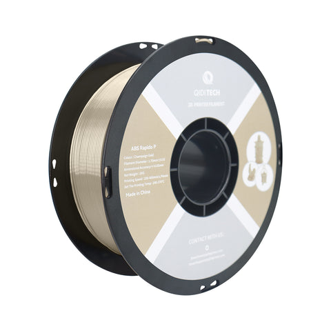 <tc>ABS</tc> Filamento metálico Rapido - UE / Código HEX de oro champán #C9C6A5