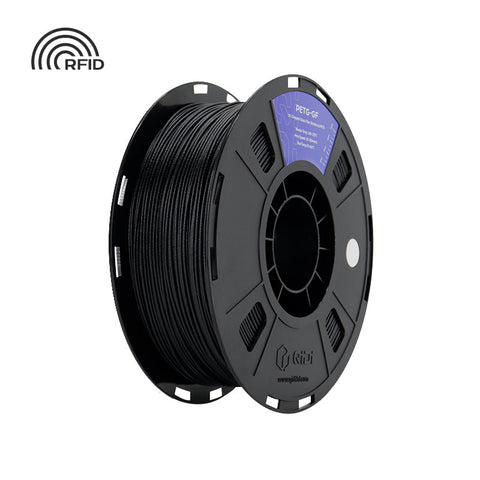 <tc>PETG</tc>-GF - 1 kilogramo / Código HEX negro #000000