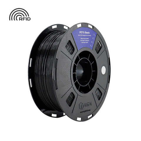 <tc>PETG</tc> Básico - 1 kilogramo / Código HEX negro #000000
