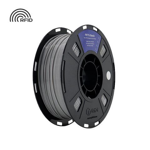 <tc>PETG</tc> Básico - 1 kilogramo / Código HEX gris claro #D1D3D4