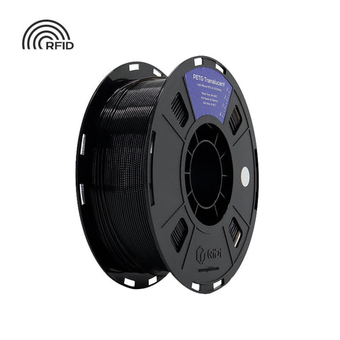 <tc>PETG</tc> Translúcido - 1 kilogramo / Negro Código HEX #333333