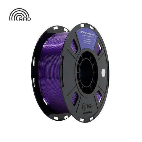 <tc>PETG</tc> Translúcido - 1 kilogramo / Código HEX Púrpura #9933FF