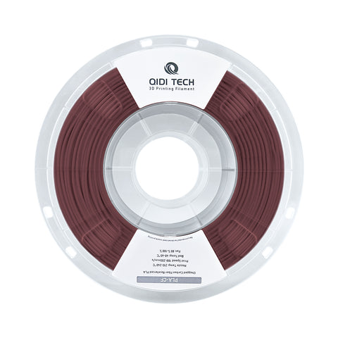 <tc>PLA</tc>-<tc>CF</tc> Filamento - <tc>PLA</tc>-<tc>CF</tc> (1 kg) / UE / Código HEX rojo oscuro #9A5C6B