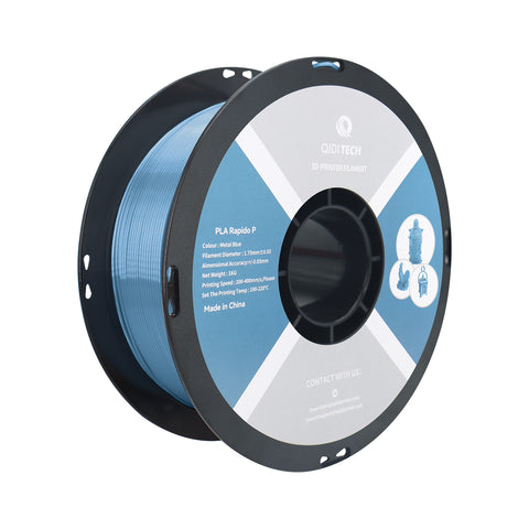 <tc>PLA</tc> Filamento metálico Rapido - UE / Código HEX azul #0080C6