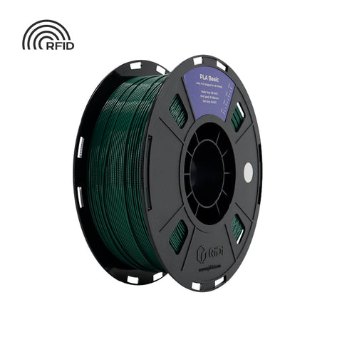 <tc>PLA</tc> Básico - 1 kilogramo / Código HEX verde oscuro #1F4E3A