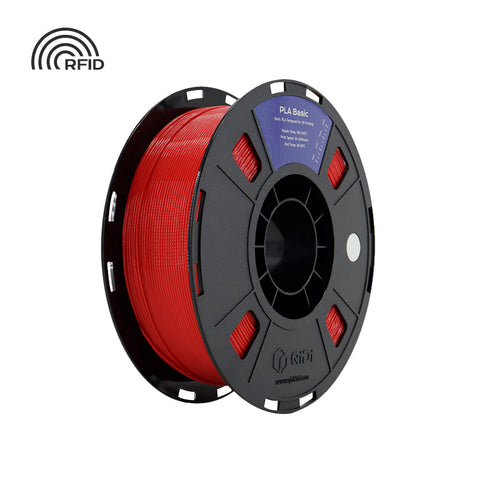 <tc>PLA</tc> Básico - 1 kilogramo / Código HEX rojo #D3100C