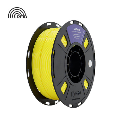 <tc>PLA</tc> Básico - 1 kilogramo / Código HEX amarillo #F8C711