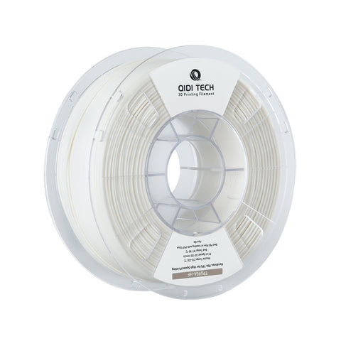 Filamento TPU95A-HF - 1 kilogramo / Código HEX blanco #FFFFFF / UE
