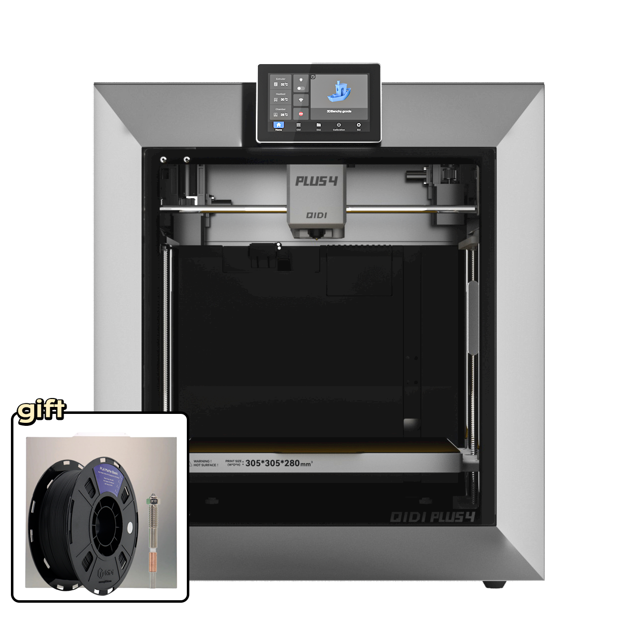 <tc>QIDI</tc> <tc>Plus4</tc> 3D-Drucker