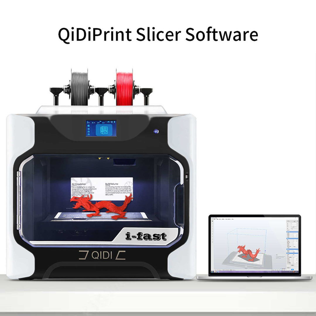 Stampante 3D QIDI TECH I Fast FDM - Doppio Estrusore, Camera Riscaldata, 330x250x320 Mm, Alta Velocità - Foto 7