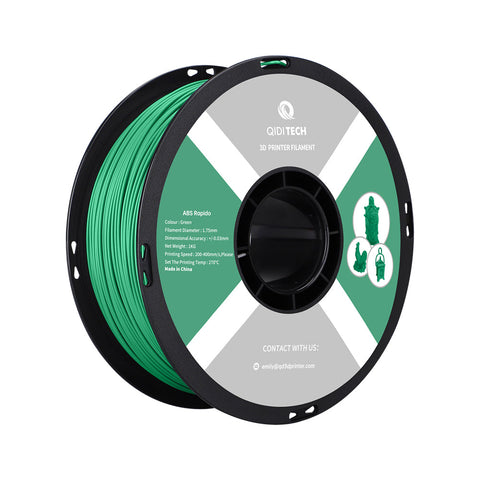 <tc>ABS</tc> Filamento rápido - Código HEX verde #509B7D / UE