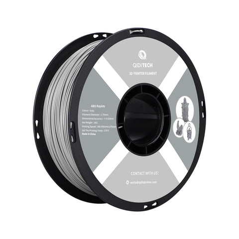 <tc>ABS</tc> Filamento rápido - Código HEX gris #C6C6C6 / UE