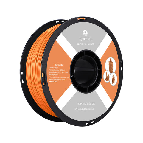 <tc>PLA</tc> Filamento rápido - Naranja Código HEX #FF9151 / UE