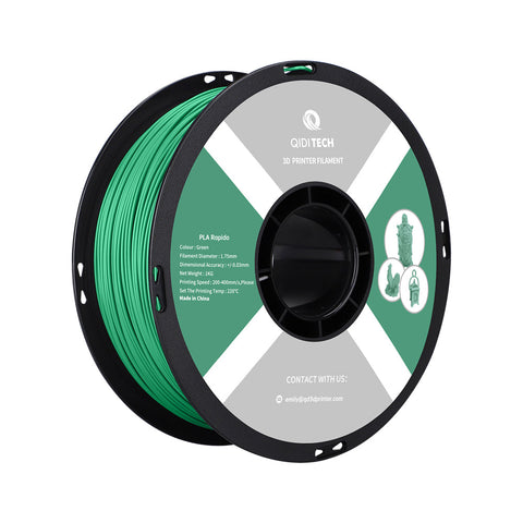 <tc>PLA</tc> Filamento rápido - Código HEX verde #00B97E / UE